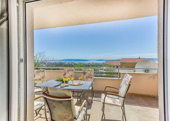 דירה Modern With Heated Pool&sea View *