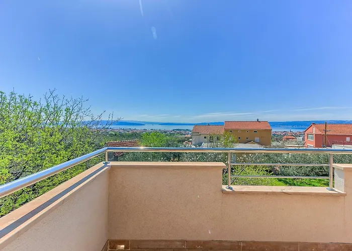 דירה Modern With Heated Pool&sea View